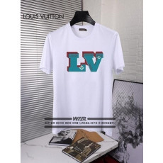 루* LV 블럭 모션 로고 티셔츠