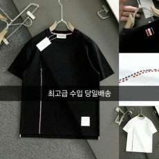 톰* 자수스티치 CLASSIC COTTON JERSEY EMBROIDERY SHORT SLEEVE