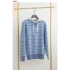 지** 수입고급 PATTERN KNIT HOODIE SWEATER 패턴 니트 후디 스웨터