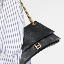 발**** 23SS Crush Small leather shoulder bag 크러쉬 스몰 가죽 숄더백